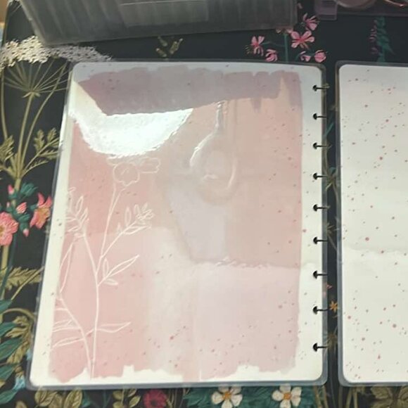 Happy Planner - Cover - Floral - Bloom from the Heart - Classic Size - Picture 3 of 4